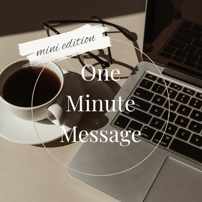 One Minute Message - mini edition
